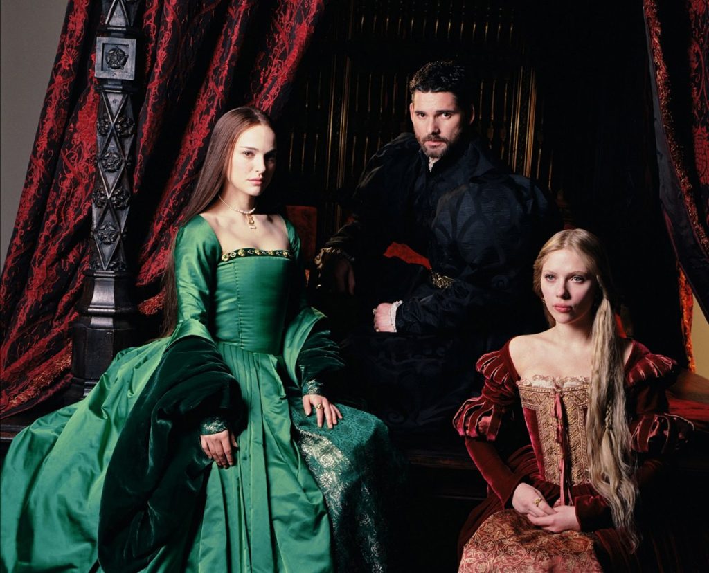 แมรี่ แอนน์ และพระเจ้าเฮนรี่ที่ 8 จากภาพยนต์ The Other Boleyn Girl (2008)